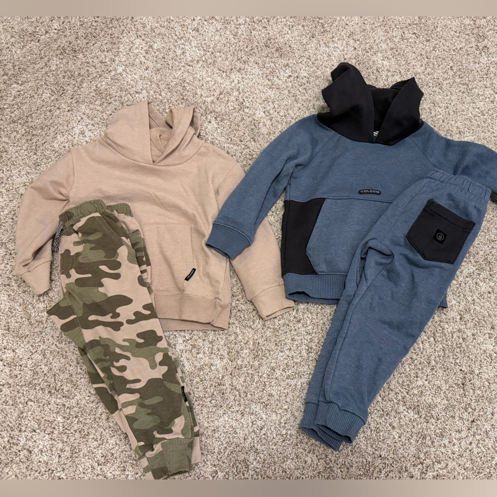 Volcom Toddler Boy 3T matching sets